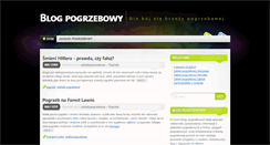 Desktop Screenshot of pogrzebowe.blogi.com.pl