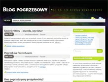 Tablet Screenshot of pogrzebowe.blogi.com.pl