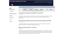 Desktop Screenshot of kredytybezbik.blogi.com.pl