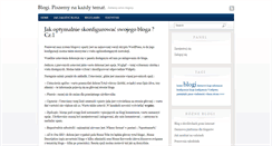 Desktop Screenshot of blogi.com.pl